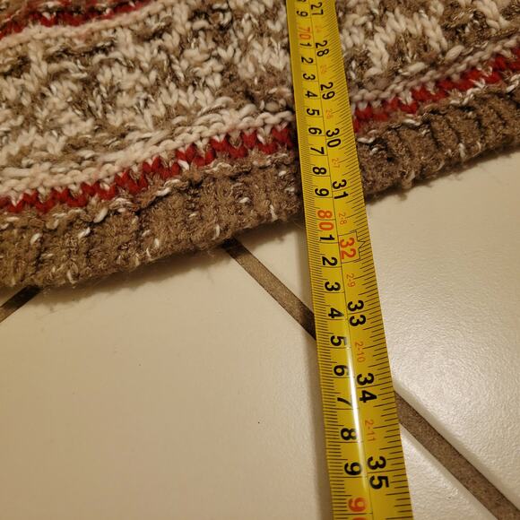 J. Jill Abstract Stripe Alpaca Wool Blend Open Cardigan Multicolor Womens Size M - Picture 10 of 10